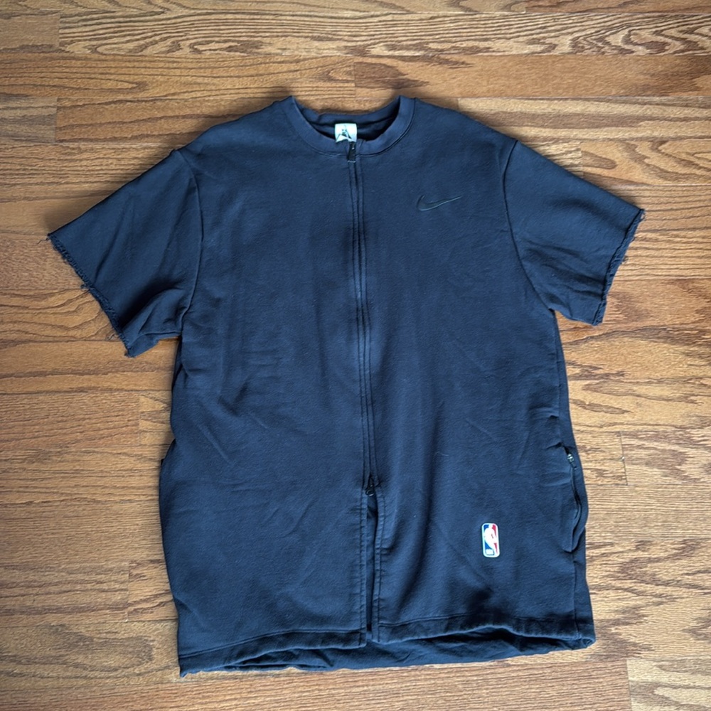 Fear of God Navy Zip Up Sweater